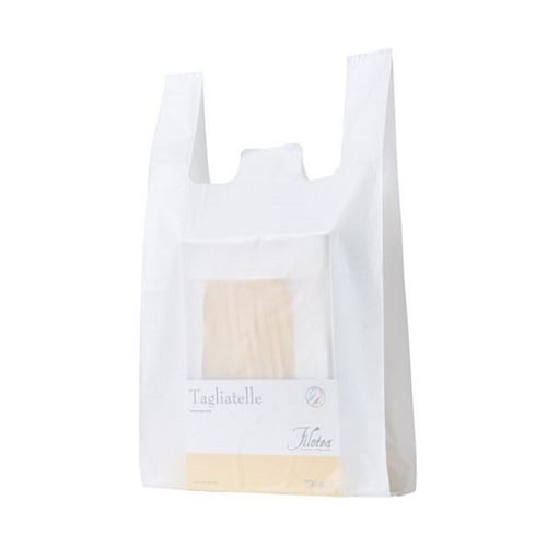 61−294−5−6 乳白レジ袋 百枚