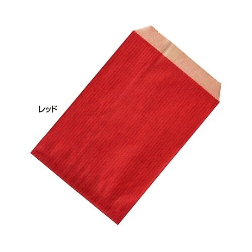 筋入りカラークラフト レッド 21.5×