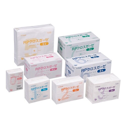 21806 RPクロスガーゼ0号 4ツ折