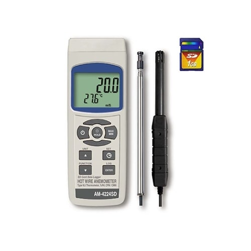 AM−4224SD 熱線式風速・風量計