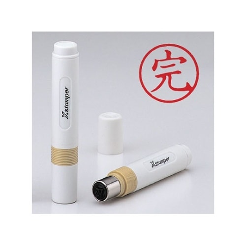 X−BKL0030 簿記スタンパー赤