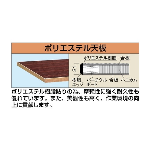 KK1545PTCI 軽量用天板