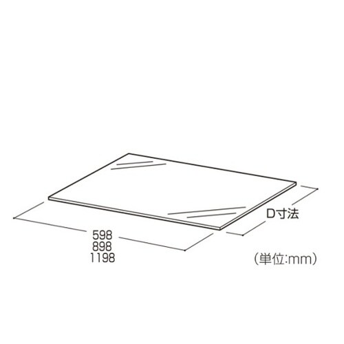 61−37−15−7 透明ガラス板90用