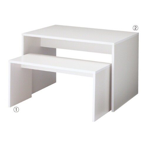 61−84−8−1コの字型ネストテーブル