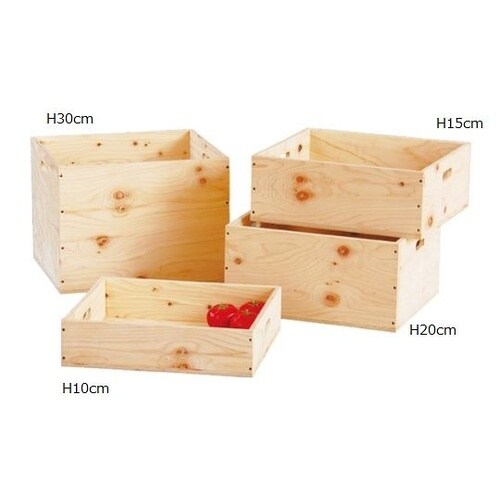 61−117−3−3手付き木箱H20cm