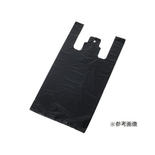 61−295−7−1レジ袋 無地 黒厚口