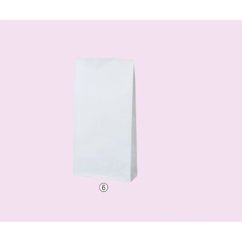 61−305−2−14 角底袋 白無地