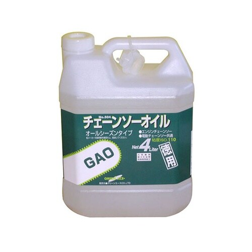 #504 チェーンソーオイル 4L