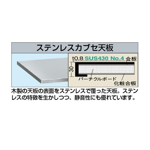 SU41875PCTC ステンカブセ天板