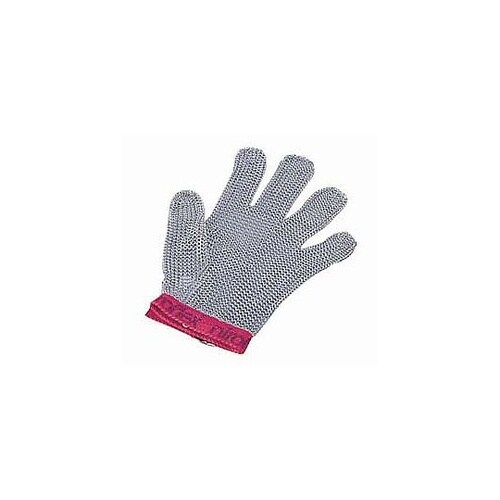 STB6501 メッシュ手袋5本指 L青