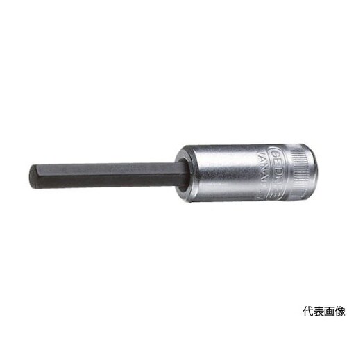 ロングヘキサゴンソケットビット 対辺5m