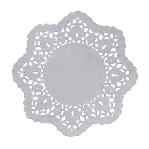 XLC2101 丸型レースペーパー 4号