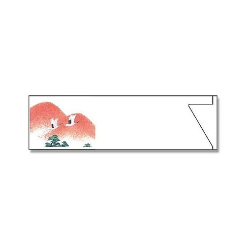 箸袋 ミニ37巾 マルチカラー 祝い鶴