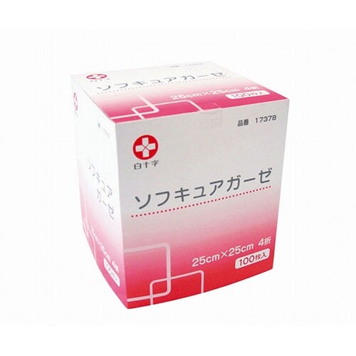 17378 ソフキュアガーゼ 25×25