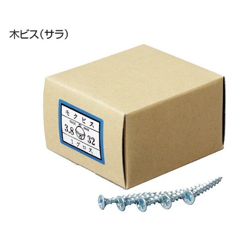 木ビス(サラ) 3.8x38 144本