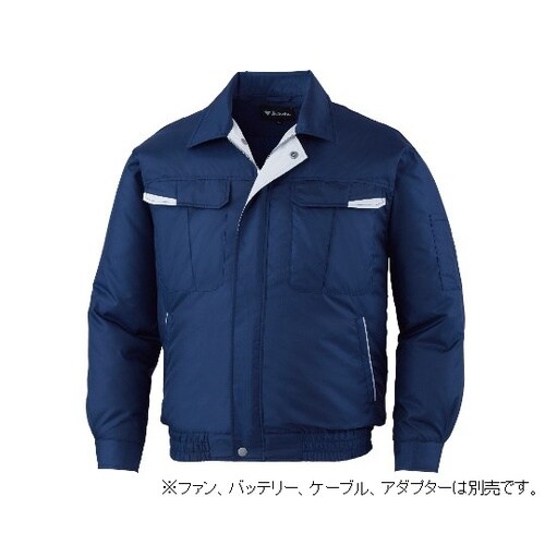 87010−011−L 空調服ブルゾン紺