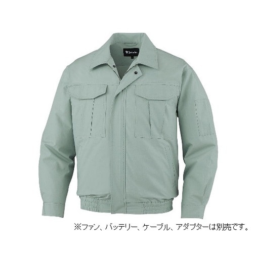 87020−039−EL空調服ブルゾン緑