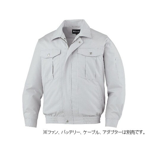87030−036−LL空調服ブルゾン銀
