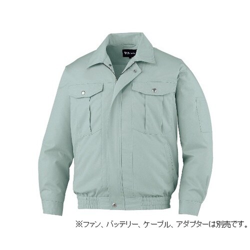 87030−039−4L空調服ブルゾン緑