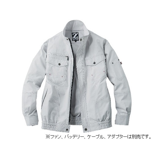 74000−036−M 空調服ブルゾン銀