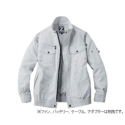 74000−036−L 空調服ブルゾン銀