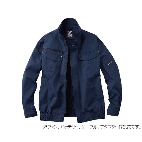 74010−011−LL空調服ブルゾン紺