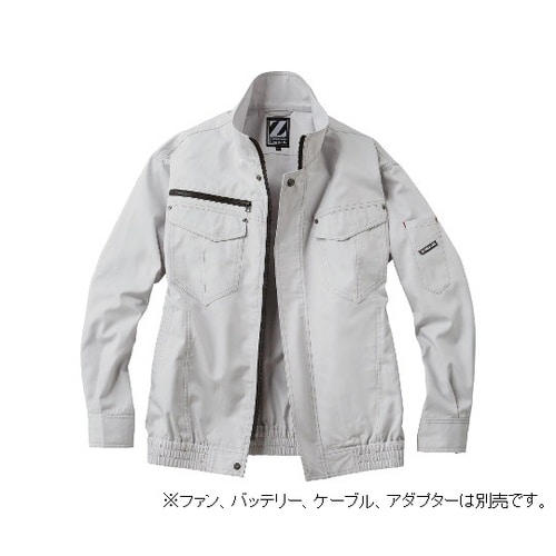 74010−036−S 空調服ブルゾン銀