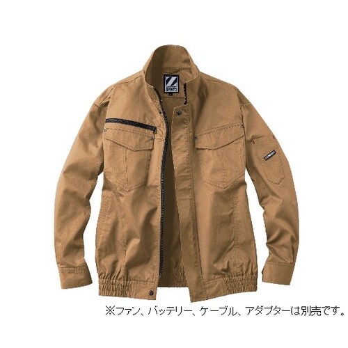 74010−134−S 空調服ブルゾン茶