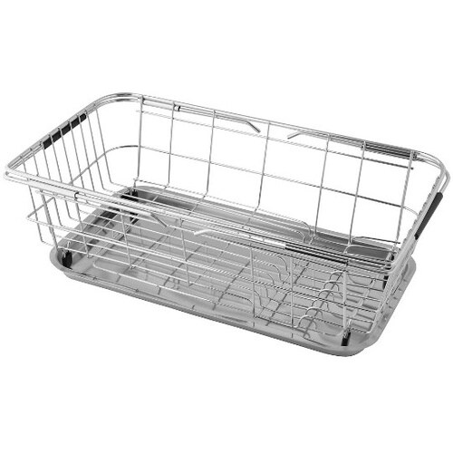 シンク水切りバスケット スライド式 トレ