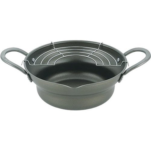 広口揚げ鍋アミ付20cm ENW20W