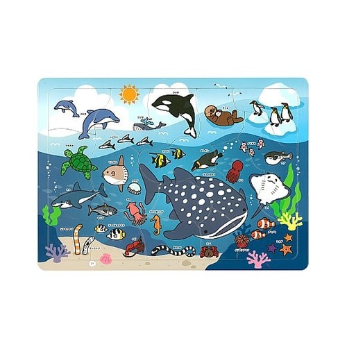 海のいきものパズル 3124