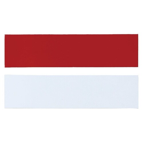 78587 プレート用名札(赤+白)