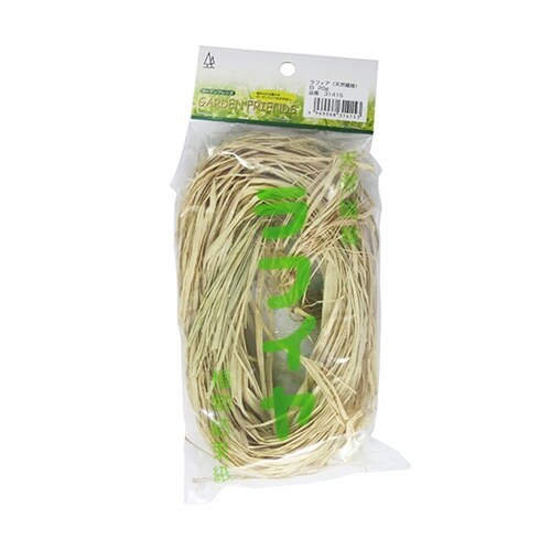 ラフィア(天然繊維) 白