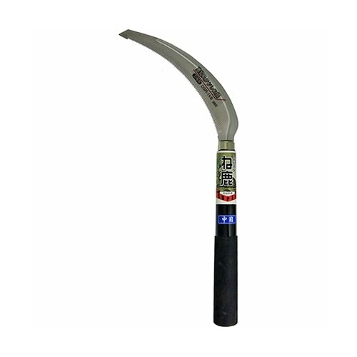 ね鹿 特選ステンレス鋸鎌 中目 グリップ