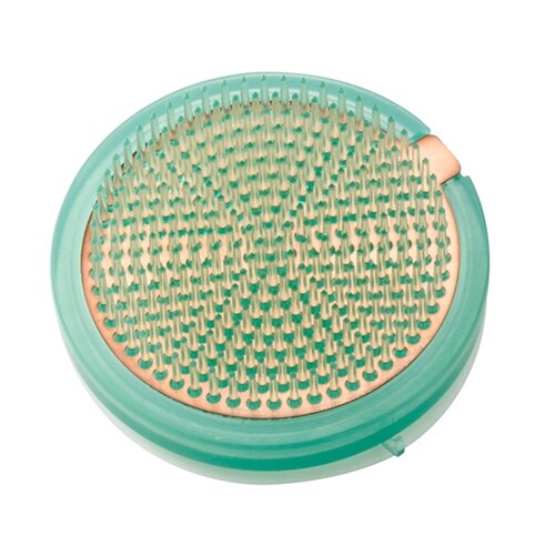 1017 プラスチック剣山愛輪大グリーン