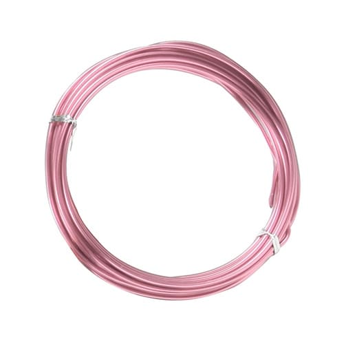 20−3アートワイヤ100g2.0mm桃