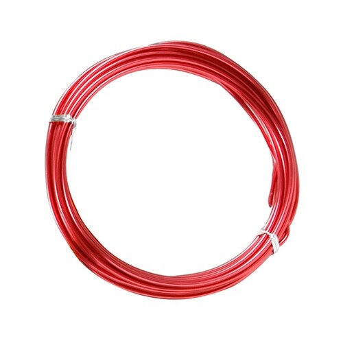 30−4アートワイヤ100g3.0mm赤