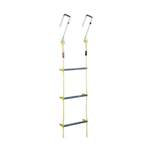 アルミ縄はしごMSカギ付 5m 1205