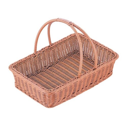 PPラタン ピクニックバスケット 大 ブ