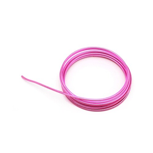 ワイヤー メタリック桃3.2φmm×3m