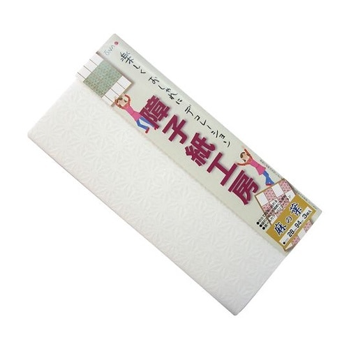 障子紙工房 麻の葉 白 1巻(3枚入)