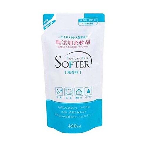 無添加柔軟剤 詰替 450mL