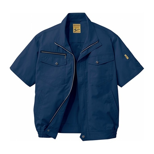 54010 空調服半袖ブルゾン 紺 5L