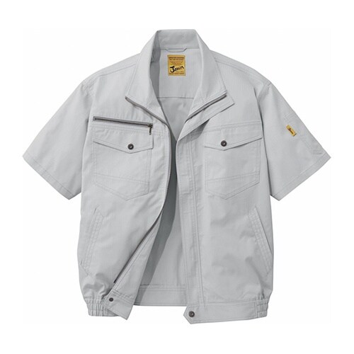 54010 空調服半袖ブルゾン 銀 EL
