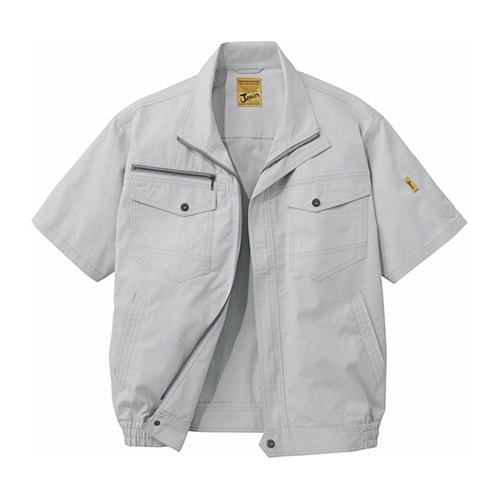 54010 空調服半袖ブルゾン 銀 5L