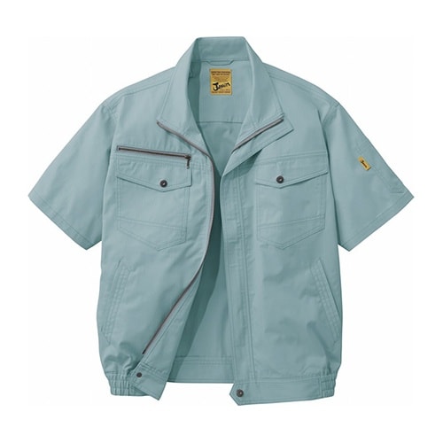 54010空調服半袖ブルゾンアース緑EL