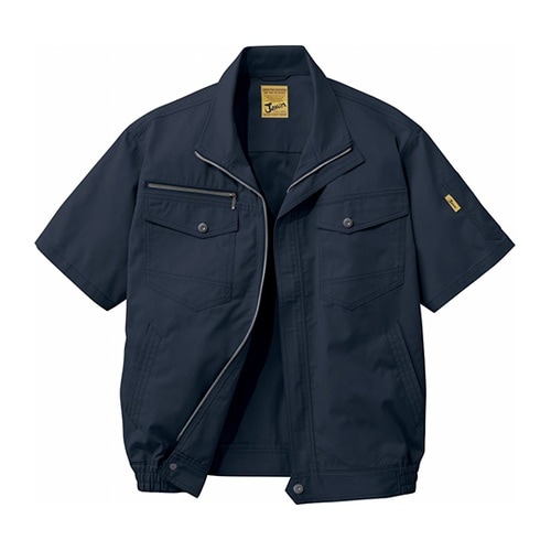 54010 空調服半袖ブルゾンシック黒L