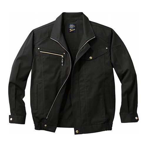 54020 空調服長袖ブルゾン 黒 5L