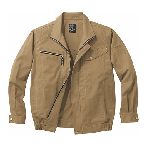 54020空調服長袖ブルゾンキャメル4L