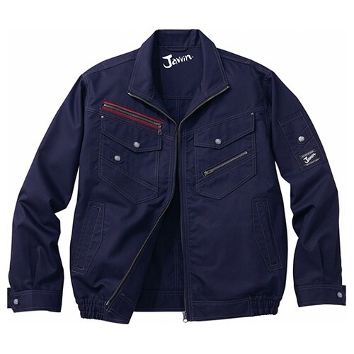 54030 空調服長袖ブルゾン 紺 5L